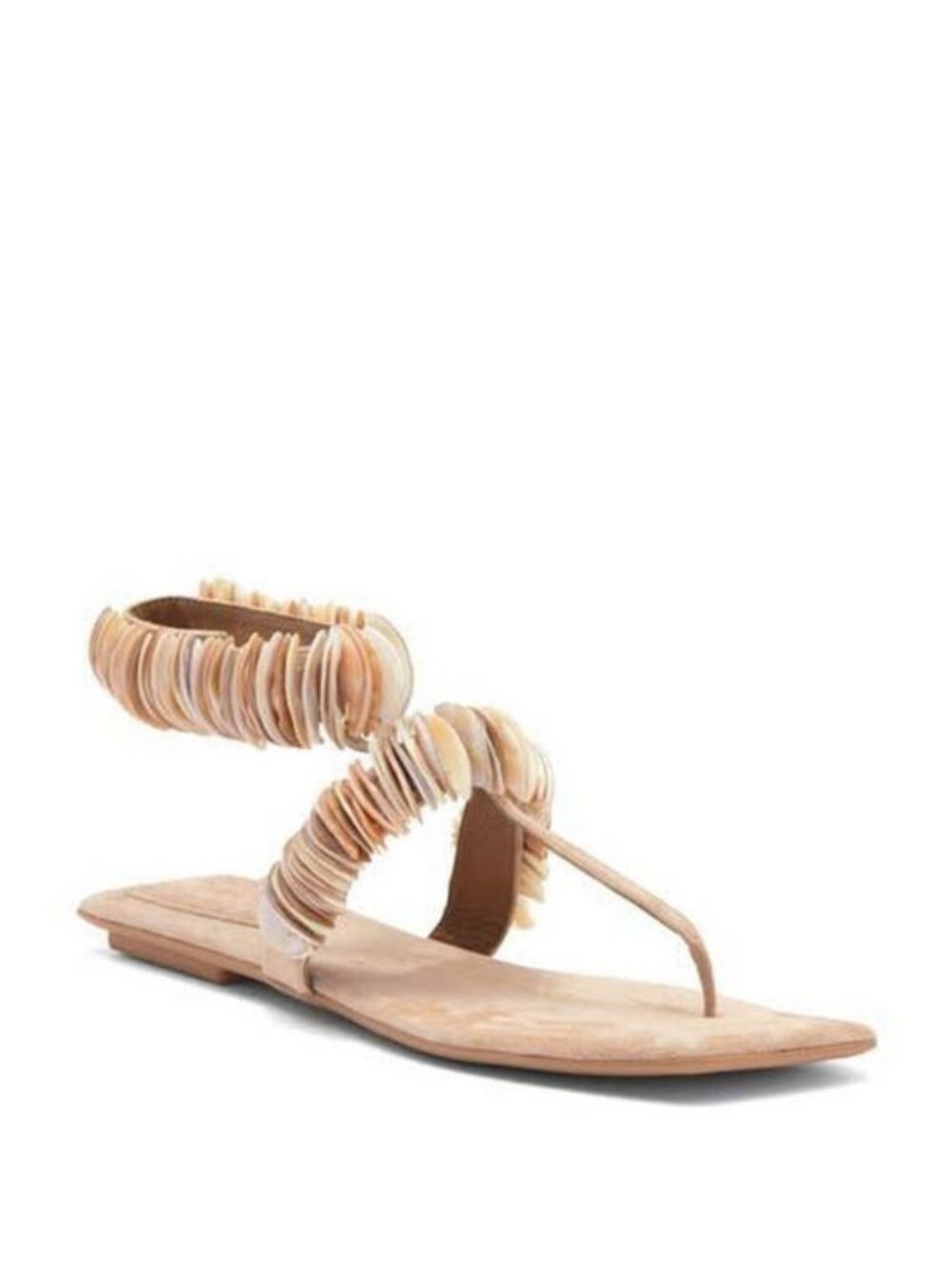 Jeffrey Campbell Whelk Sandals in Natural Sz 5